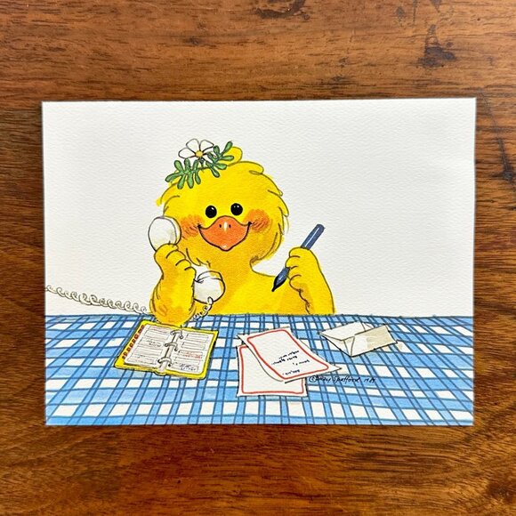 Suzy’s Zoo Series Linen Notecards - Picture 6 of 16